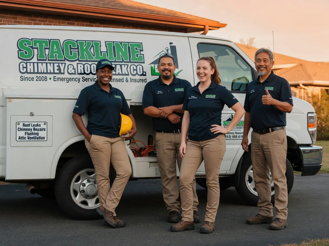 Chimney flashing repair company in Dover, MA